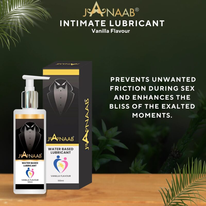 Janaab Water Based Men Lubricant (2 Flavours)