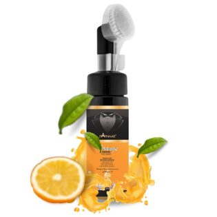 Janaab Vitamin-C Orange Foaming Face Wash With Silicon Brush