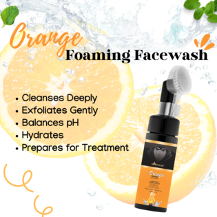 Orange Foaming Facewash