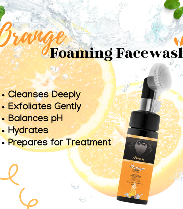 Orange Foaming Facewash